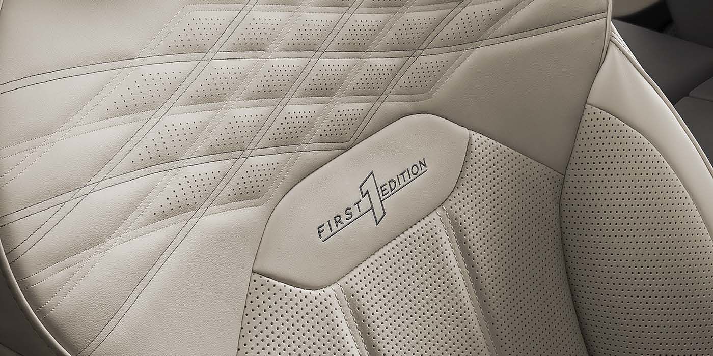Jack Barclay Bentley Bentayga EWB Azure SUV First Edition seat detail