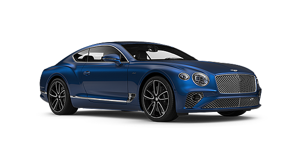 Jack Barclay Bentley GT Azure coupe in Sequin Blue paint front 34