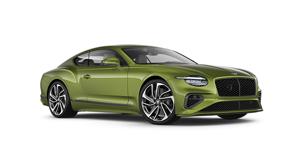 Jack Barclay New Bentley Continental GT Speed coupe in Tourmaline green paint with 22 inch sports wheel