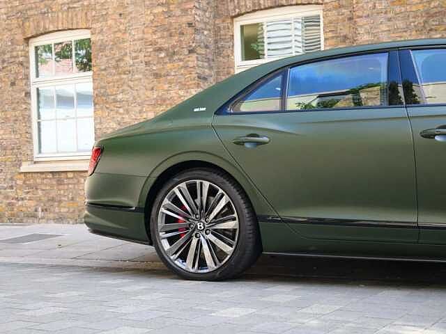 57:Bentley Flying Spur Speed First Edition V8 Hybrid, Saloon, British Racing Green IV Satin, Jack Barclay