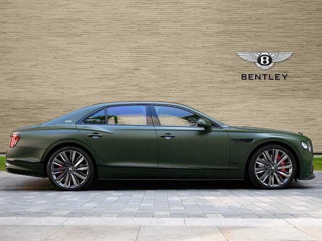 4:Bentley Flying Spur Speed First Edition V8 Hybrid, Saloon, British Racing Green IV Satin, Jack Barclay